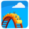Roller Coaster emoji on Messenger
